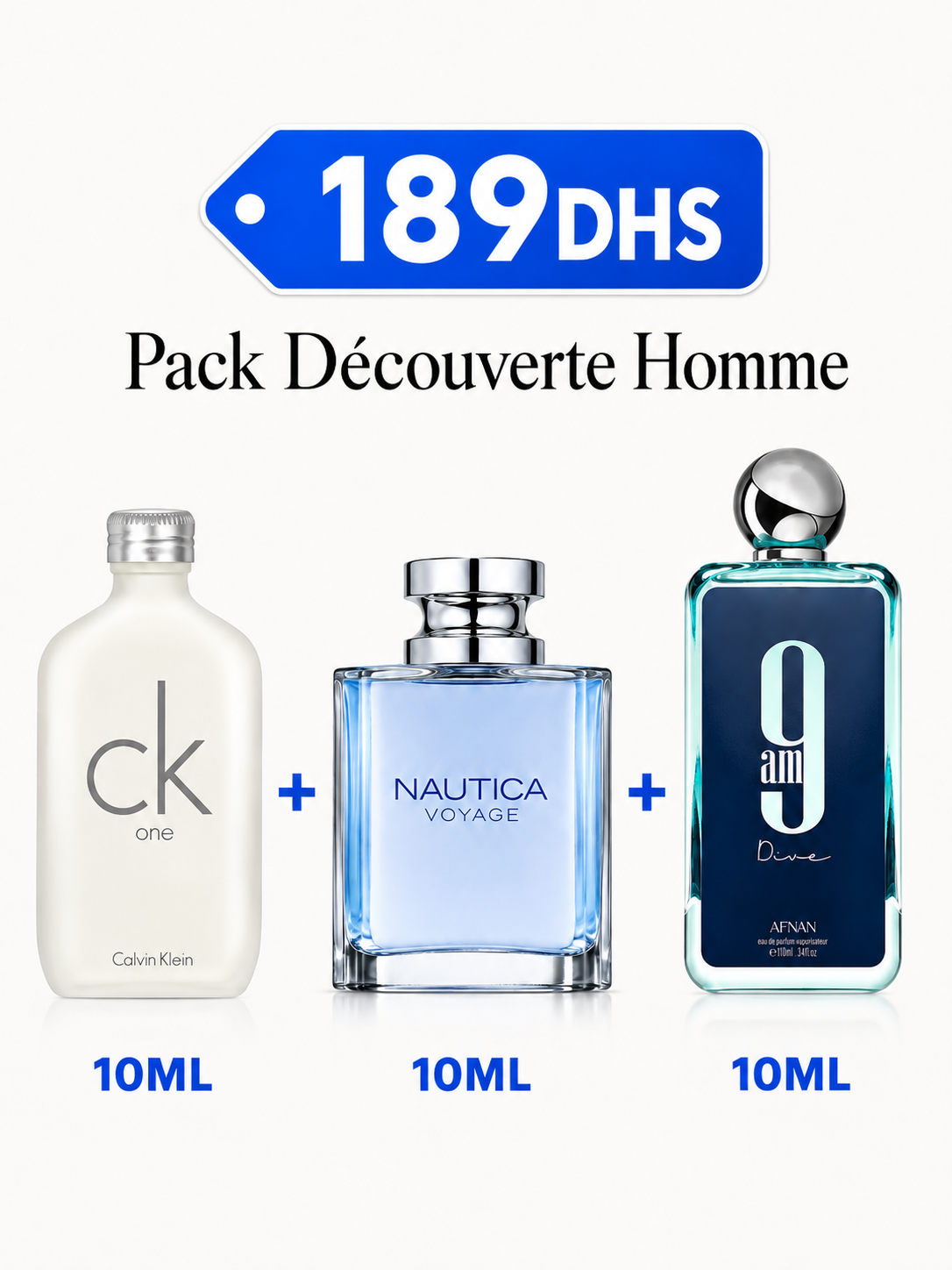 CK One + Nautica Voyage + 9AM Dive
